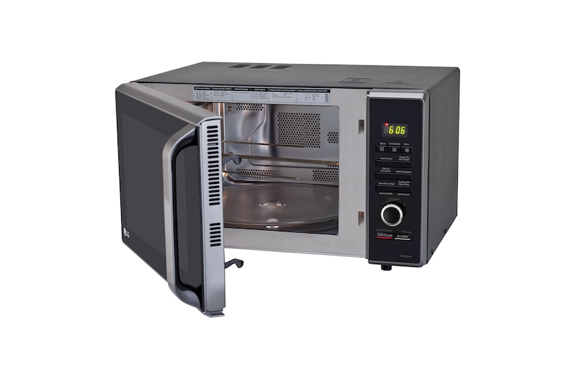 LG 28 L Convection Microwave Oven with 271 Auto Cook Menu, Motorised Rotisserie, Roti Basket, Diet Fry™ ( Black), MC2887BFUM