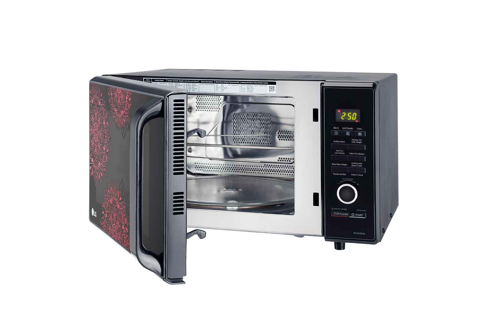 LG 28 Ltr All-in-One Convection Microwave Oven (Black), MC2887BIUM