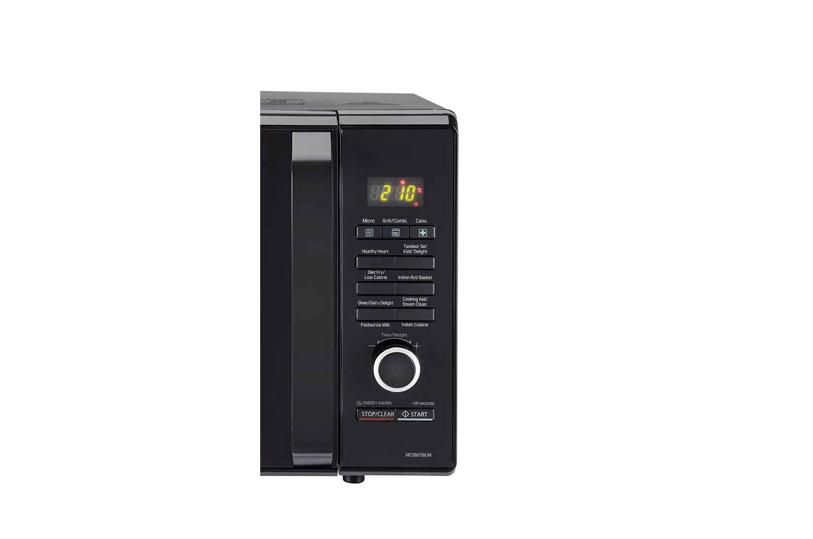 LG 28 Ltr All-in-One Convection Microwave Oven (Black), MC2887BIUM