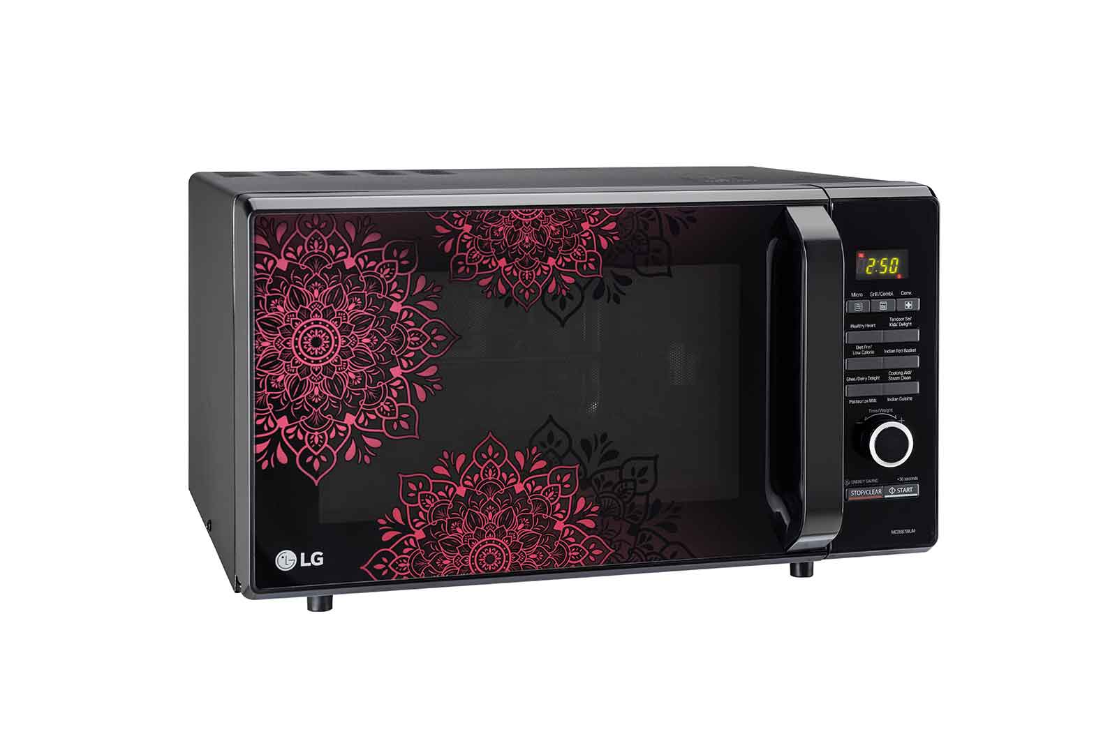 LG 28 Ltr All-in-One Convection Microwave Oven (Black), MC2887BIUM