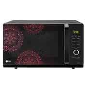 LG MC3286BIUM convection microwave front view