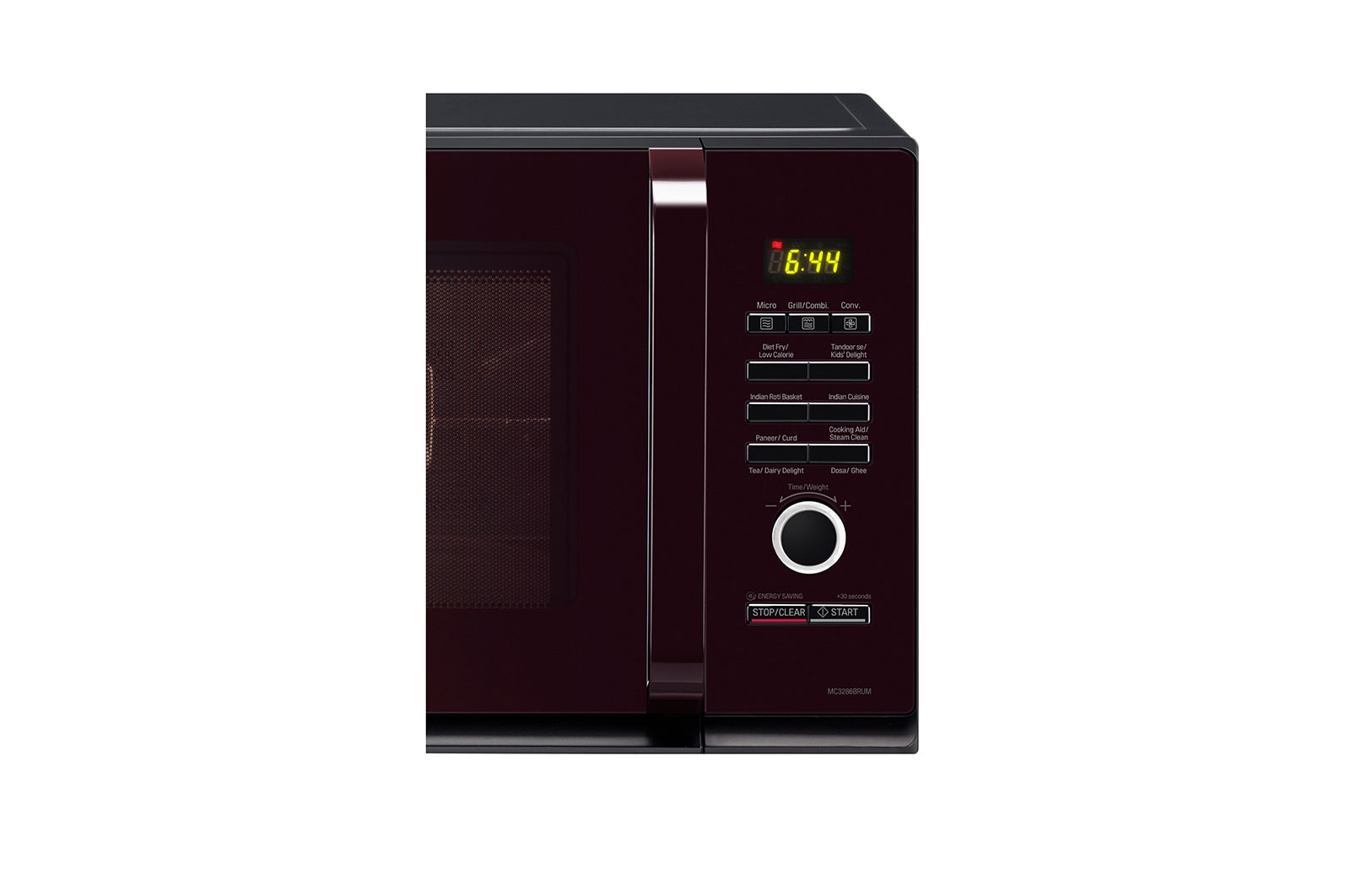 LG 32 L Convection Microwave Oven  (MC3286BRUM, Black), MC3286BRUM