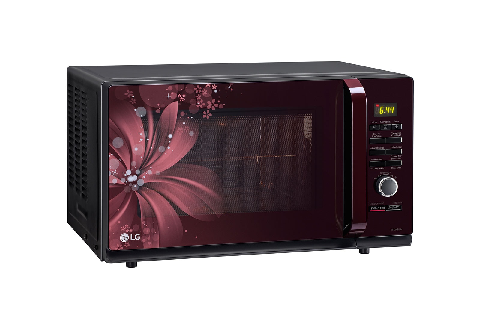 LG 32 L Convection Microwave Oven  (MC3286BRUM, Black), MC3286BRUM