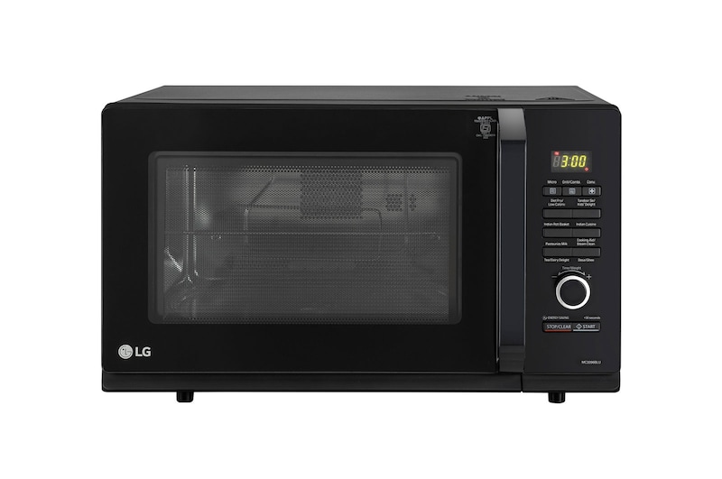 LG MC3286BLU Convection Microwave front view