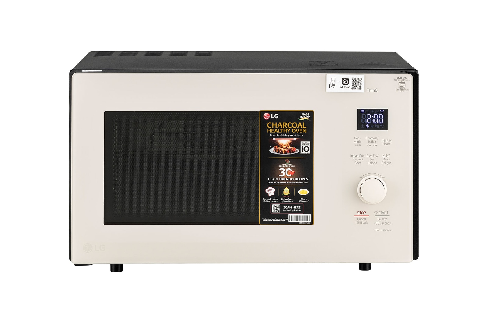 LG MJEN286UBW-Microwave-ovens-Front-view