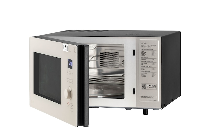 LG MJEN286UBW-Microwave-ovens-Side-Door-Open-view