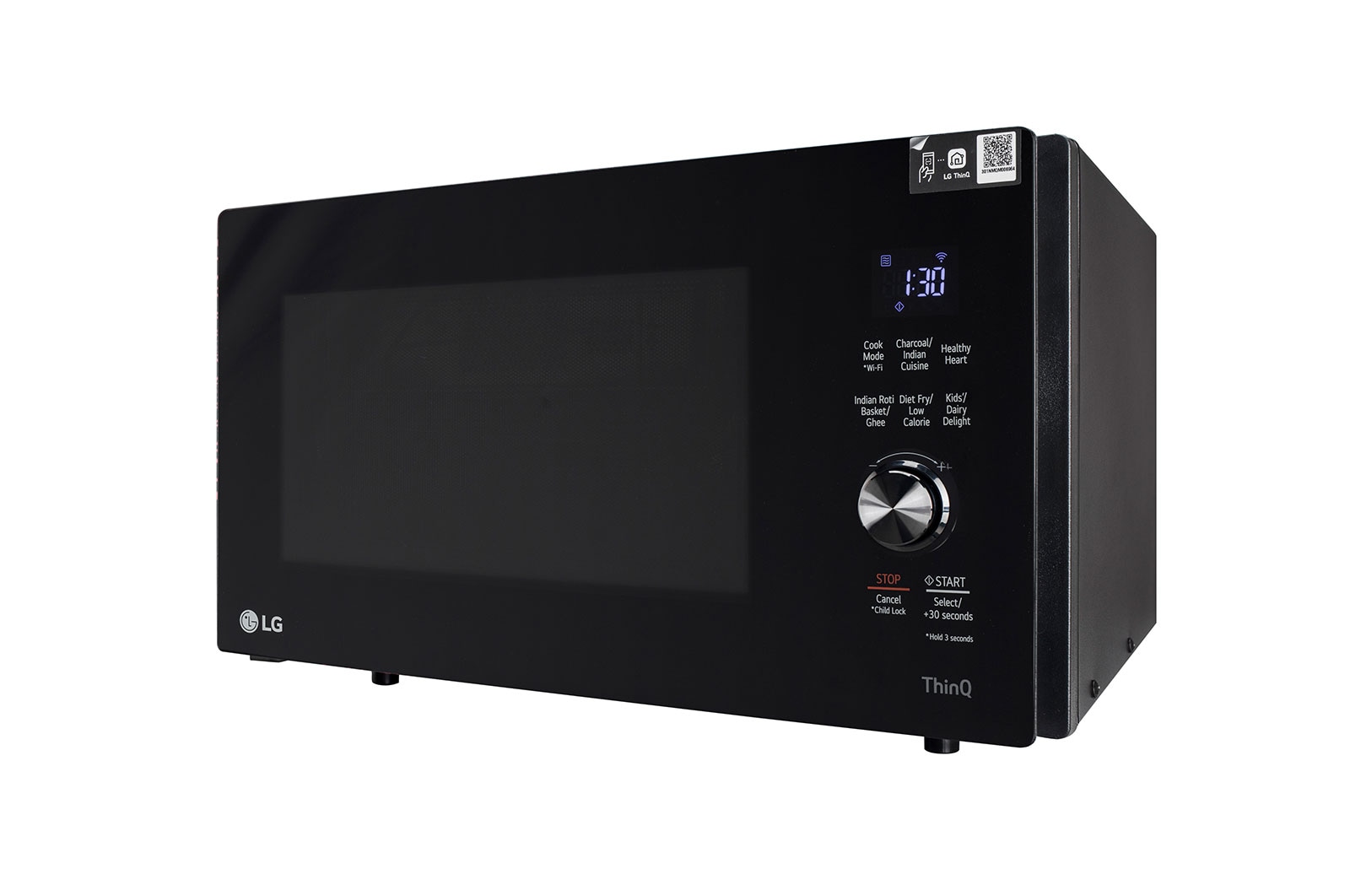 LG 28L WiFi Enabled Charcoal Microwave Oven (MJEN286UFW), MJEN286UFW