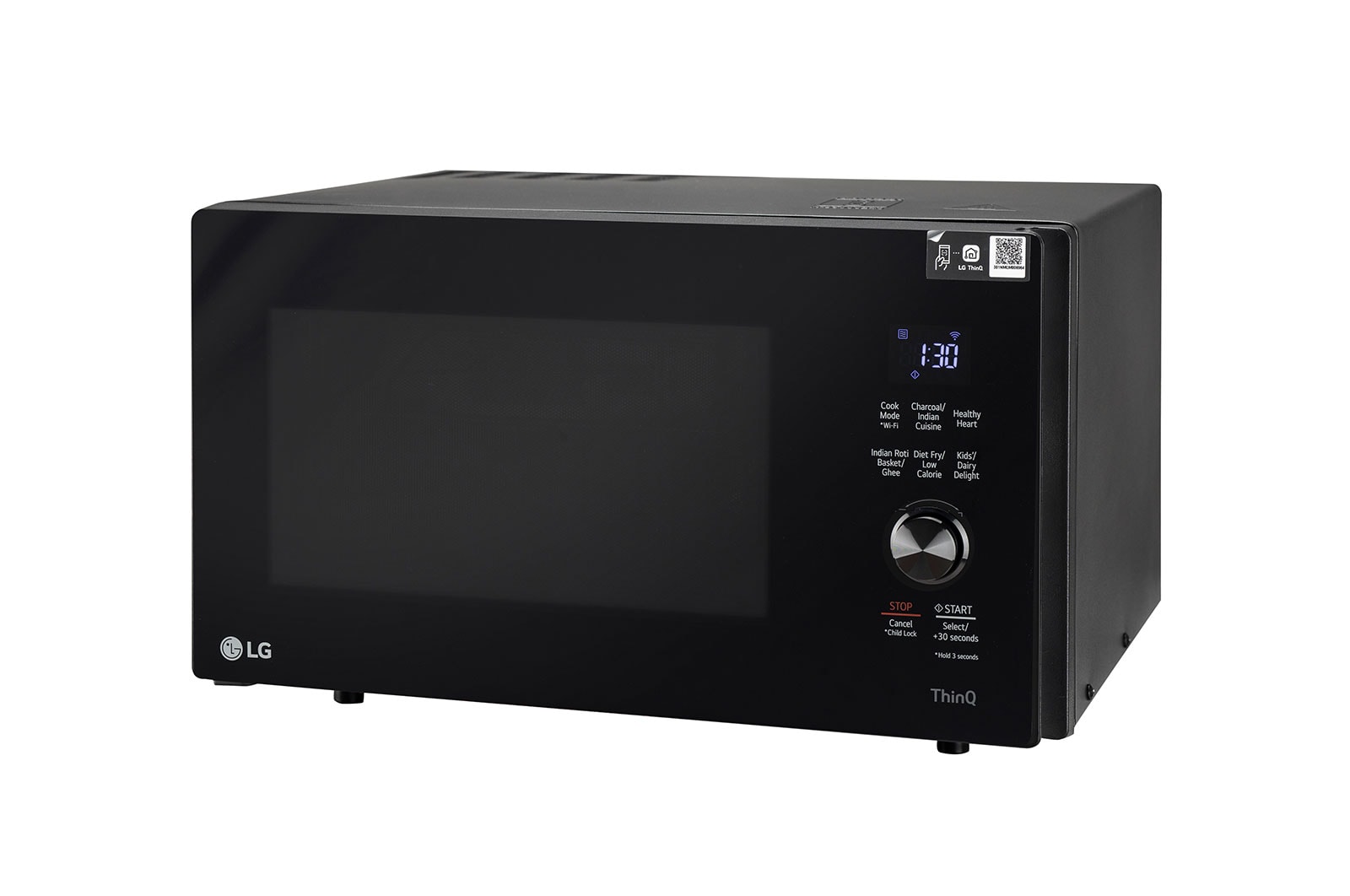 LG 28L WiFi Enabled Charcoal Microwave Oven (MJEN286UFW), MJEN286UFW