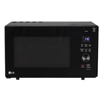 LG MJEN286UFWF wifi-enabled-charcoal-convection-microwave front view