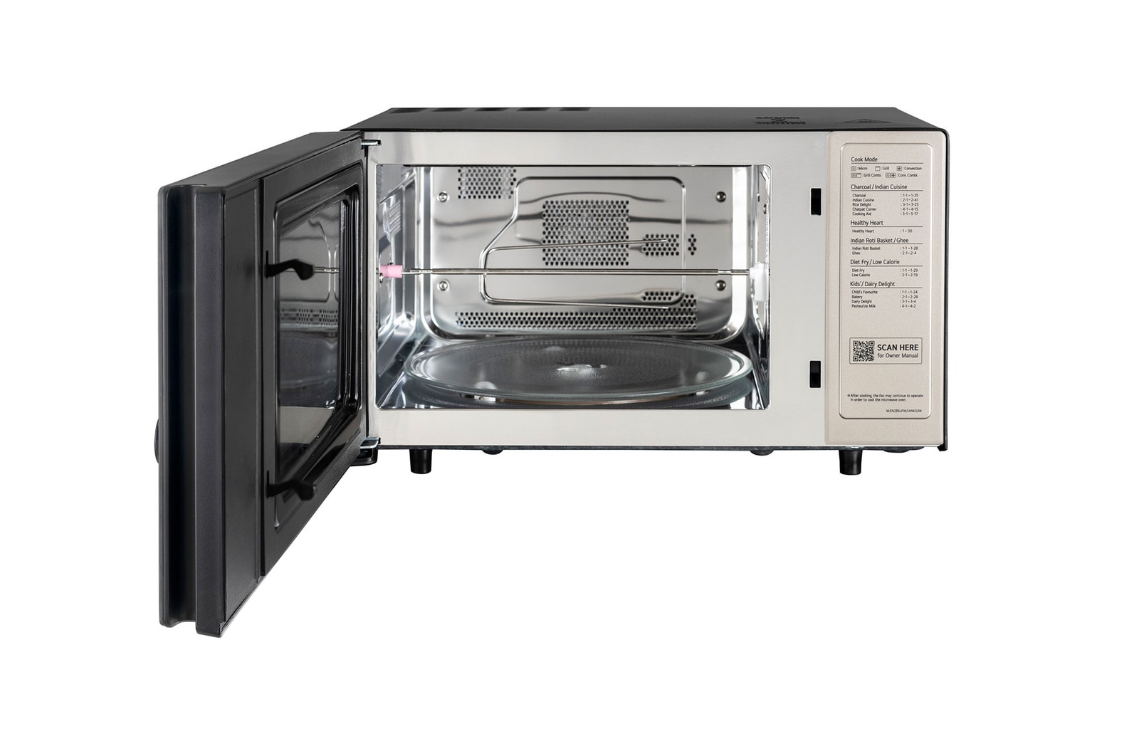 Microwave-ovens-Front-Door-Open-view