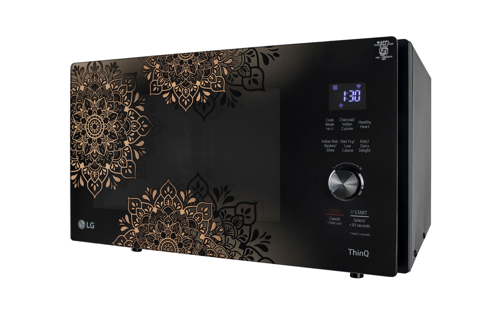 Microwave-ovens-Right-Low-Perspective-view