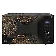 LG MJEN286UIW Scan To Cook Charcoal Convection Microwave front view