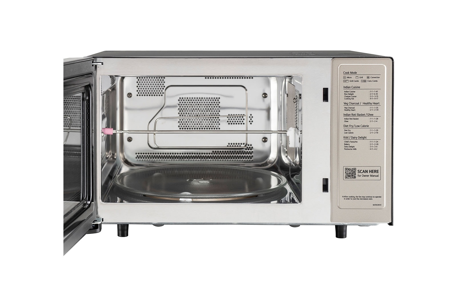 LG 28 L All In One Microwave Oven  (MJEN286VI, Black), MJEN286VI