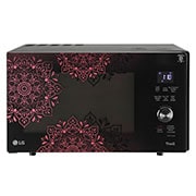 LG 28L WiFi Charcoal Countertop Microwave Oven, Scan to Cook (Black), MJEN286VIW