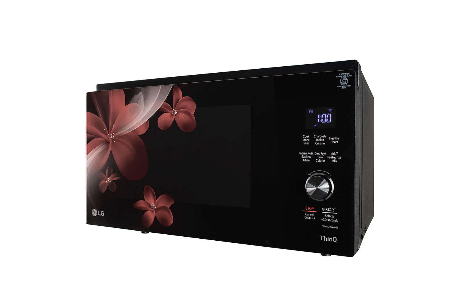 Microwave-ovens-right low prospective view