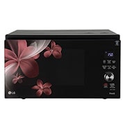 LG MJEN326PKW Scan To Cook Charcoal Convection Microwave front view