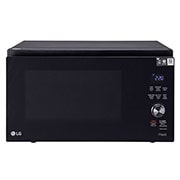 LG MJEN326SFW wifi enabled charcoal convection microwave front view