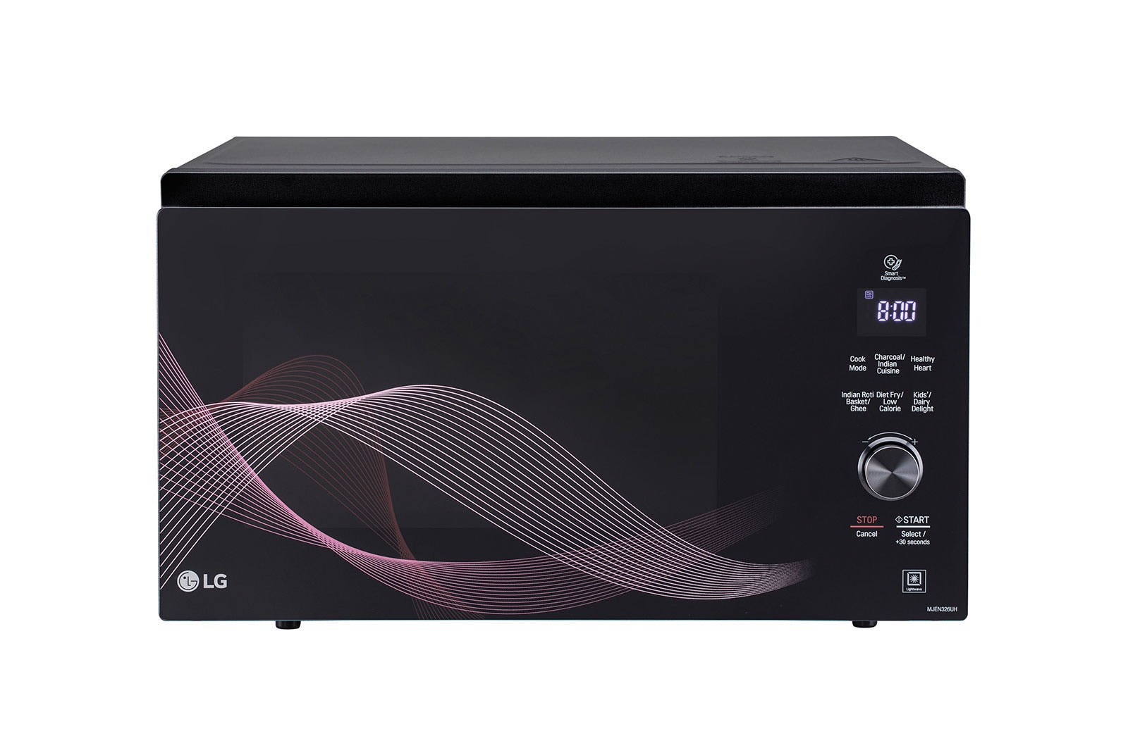 LG 32 L Convection Microwave Oven  (MJEN326UH, Black), MJEN326UH