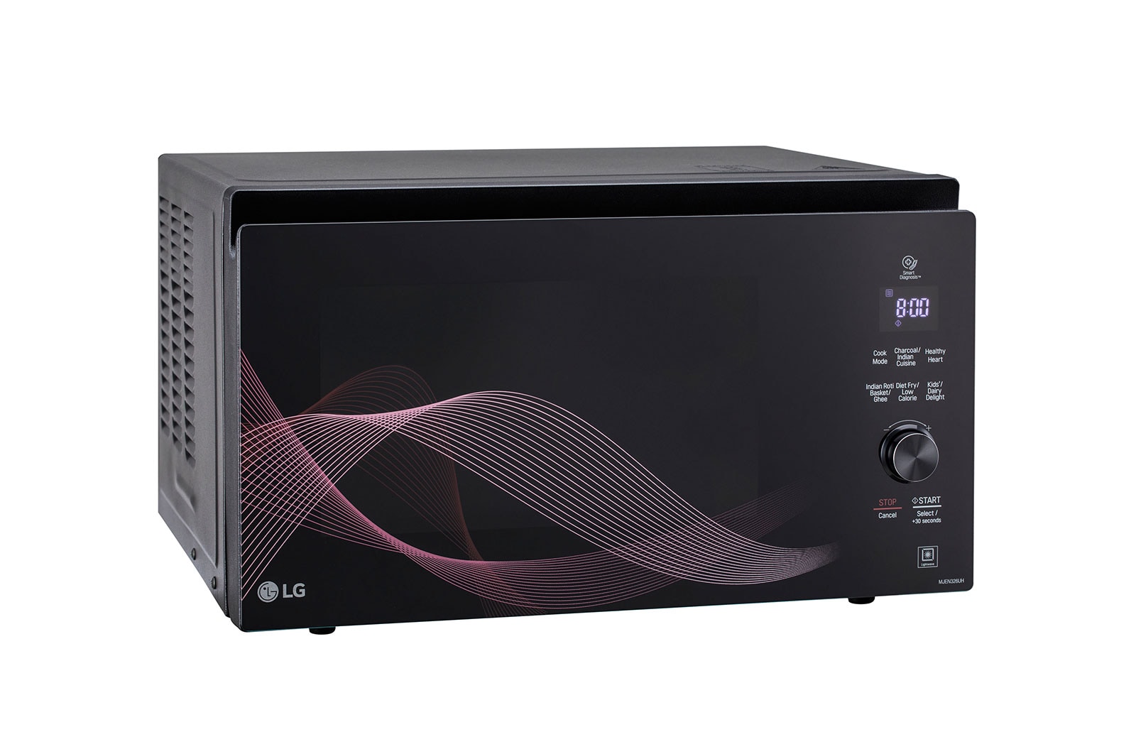 LG 32 L Convection Microwave Oven  (MJEN326UH, Black), MJEN326UH