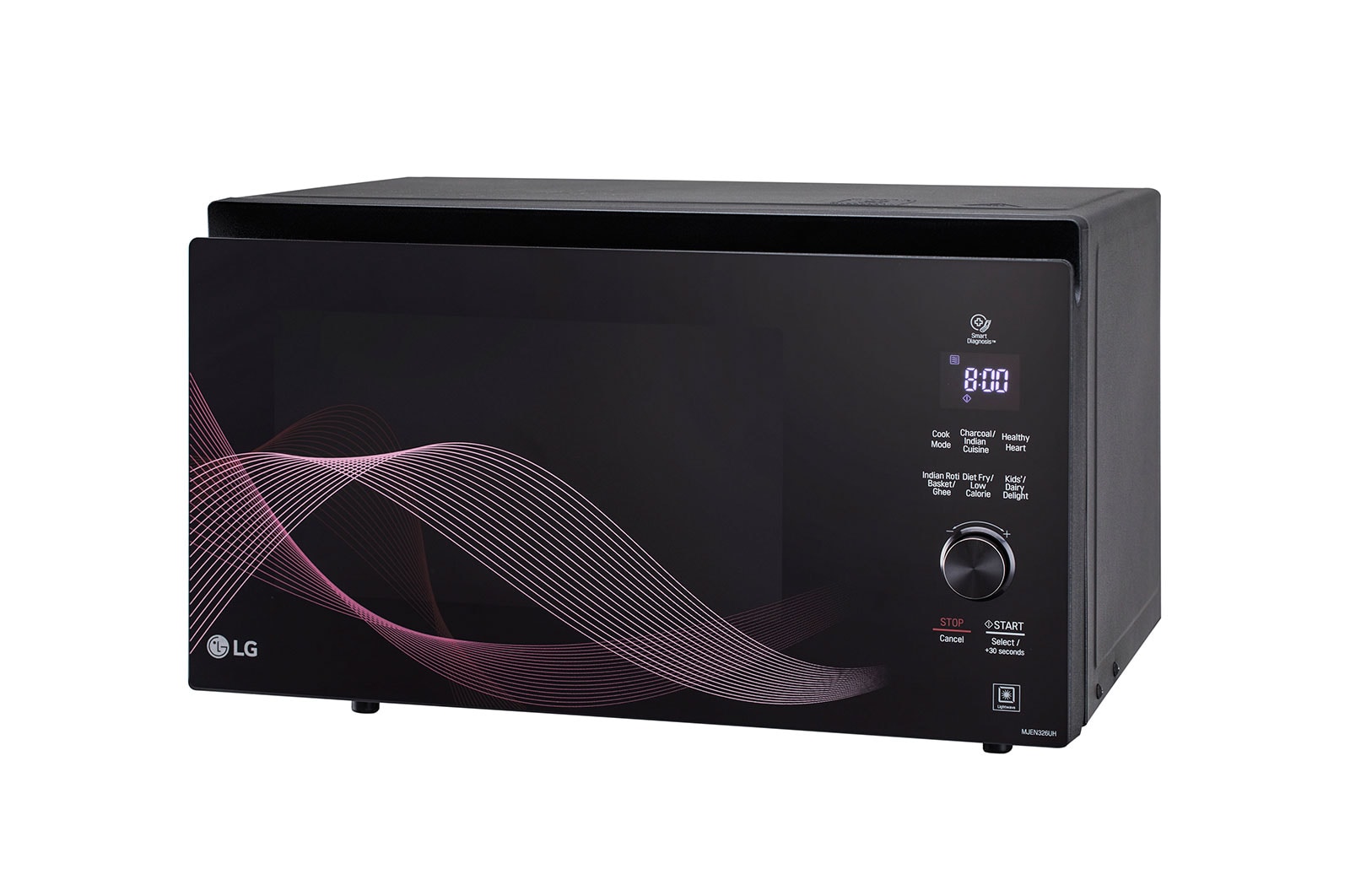 LG 32 L Convection Microwave Oven  (MJEN326UH, Black), MJEN326UH