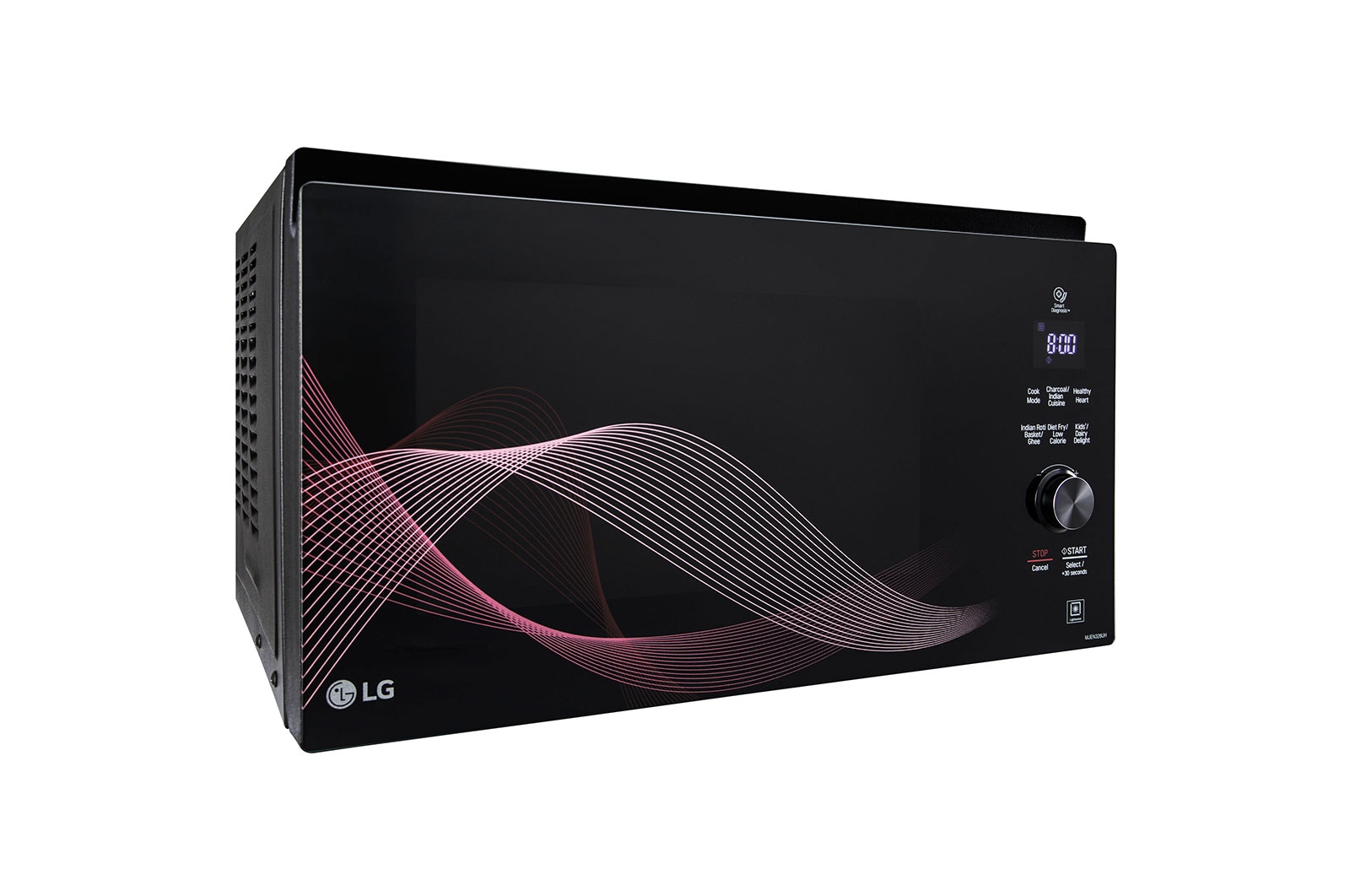 LG 32 L Convection Microwave Oven  (MJEN326UH, Black), MJEN326UH