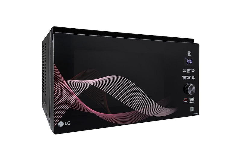 LG 32 L Charcoal Convection Microwave Oven, Diet Fry™, Healthy Heart Recipes, Motorised Rotisserie, Roti Basket, Black, MJEN326UH