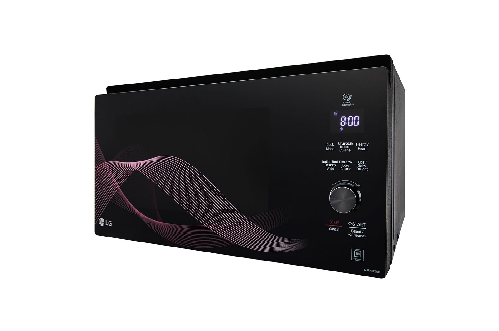 LG 32 L Convection Microwave Oven  (MJEN326UH, Black), MJEN326UH