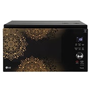 LG mjen326uiw wifi-enabled-charcoal-convection-microwave front view