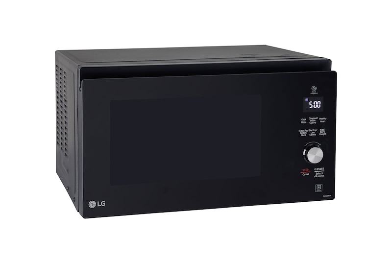 LG 32 L All-in-One NeoChef Charcoal Convection Microwave Oven with Healthy Heart, Diet Fry, Motorised Rotisserie, Black, MJEN326UL