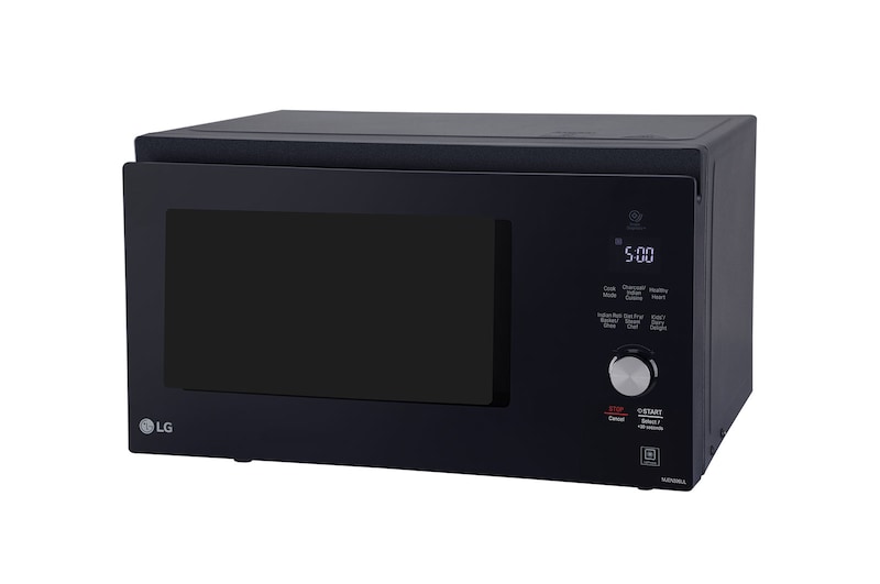 LG 32 L All-in-One NeoChef Charcoal Convection Microwave Oven with Healthy Heart, Diet Fry, Motorised Rotisserie, Black, MJEN326UL
