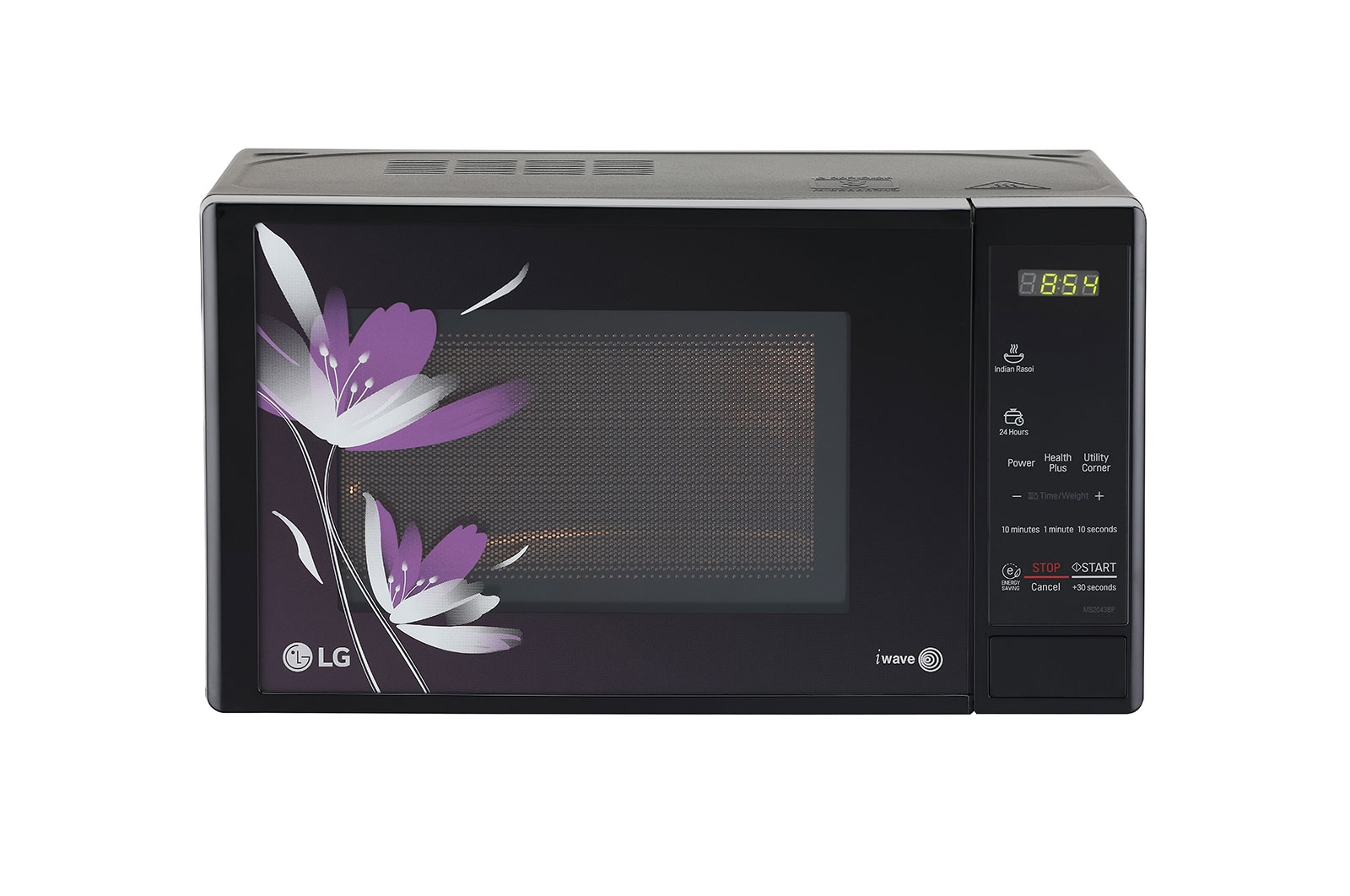 LG MS2043BP Grill/Solo Microwave front view