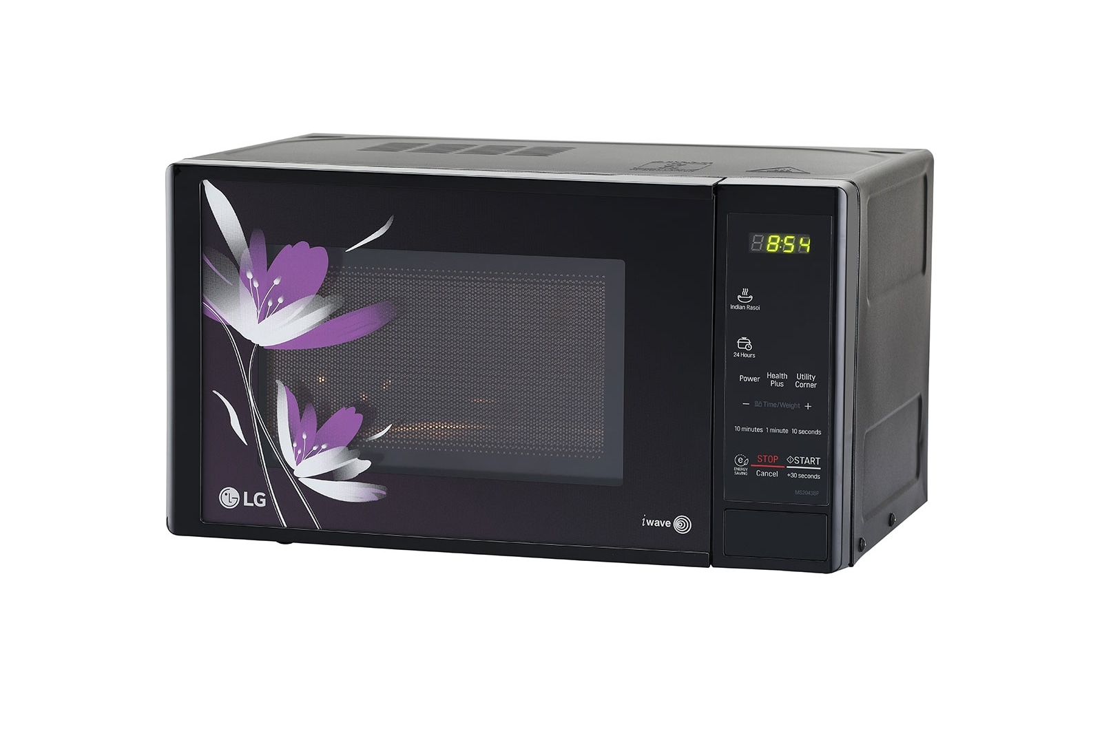 LG 20 Ltr Solo Microwave Oven with Glass Door, MS2043BP