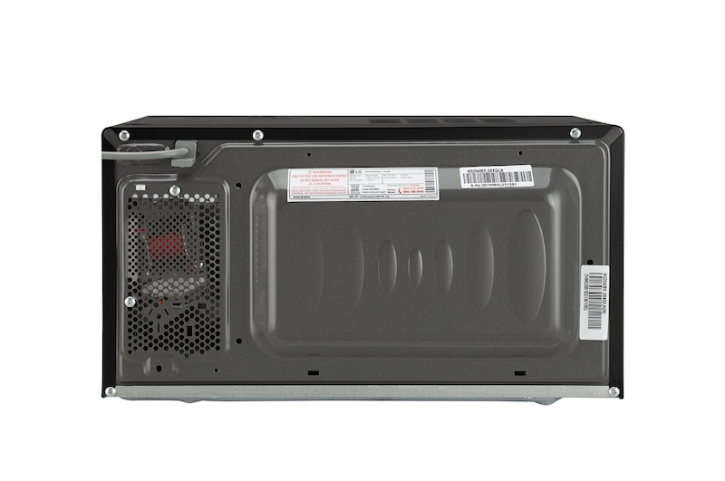 LG 20 L Grill / Solo Microwave Oven with i-wave, Anti Bacteria Cavity, Energy Saving, Floral Black, MS2043BR