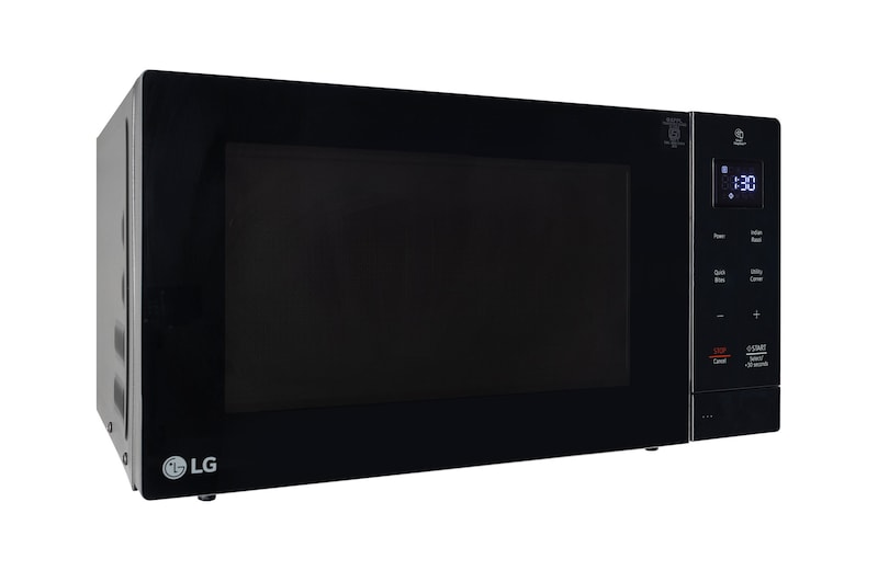 LG 30 L Solo Microwave Oven with Glass Door, i-wave technology, Anti-Bacteria Cavity, Black Color, MS3032BK