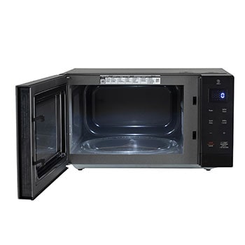 LG 30 L Solo Microwave Oven with Glass Door, i-wave technology, Anti-Bacteria Cavity, Black Color, MS3032BK