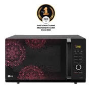 LG MC3286BIUM convection microwave front view