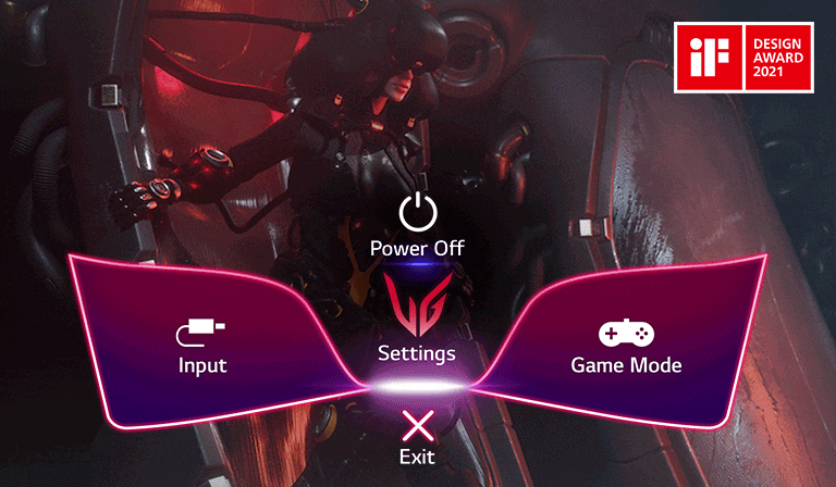 LG 27GR95QE-B Customized Modes for Game.