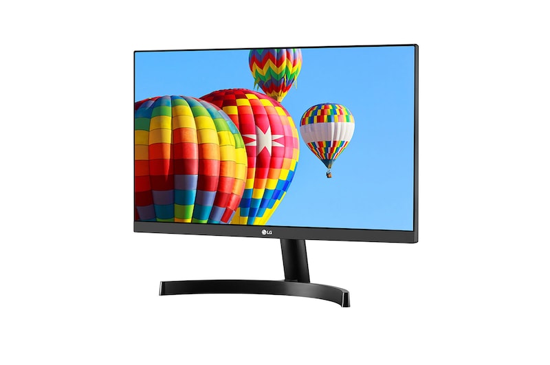 LG 21.5 (54.61cm) Full HD (1920 x 1080) Slim IPS Panel Monitor, HDMI x 2 & VGA Port, 56-75 Hz Refresh Rate & AMD Freesync - 22MK600M (Black), 22MK600M-B