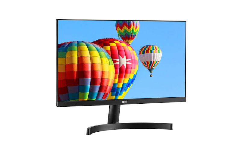LG 21.5 (54.61cm) Full HD (1920 x 1080) Slim IPS Panel Monitor, HDMI x 2 & VGA Port, 56-75 Hz Refresh Rate & AMD Freesync - 22MK600M (Black), 22MK600M-B