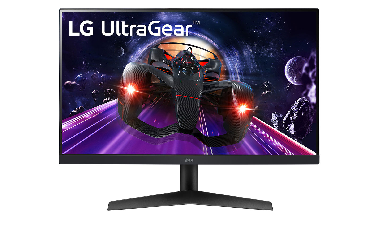 LG 24GN60R-B Gaming front view