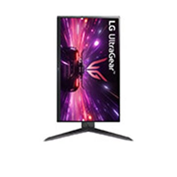 front view with the display pivoting 90 degrees in a portrait view