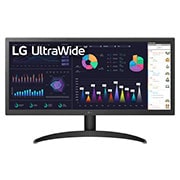 LG 26 (65.3 cm) 21:9 UltraWide™ Full HD IPS Monitor with  AMD FreeSync™ , 26WQ500-B