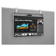 LG 27 (68.58cm)QHD Libero Monitor with Detachable Full HD Webcam, 27BQ70QC-S