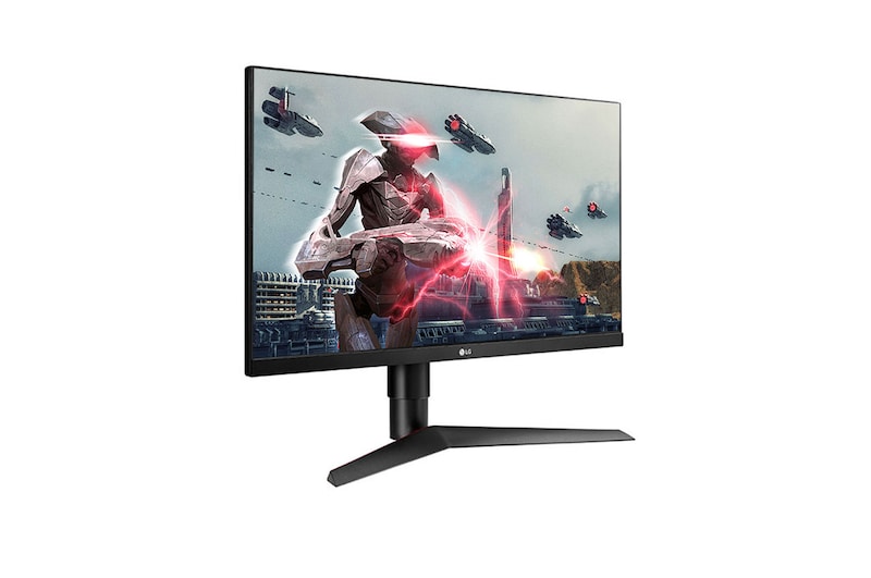 LG 68.58 cm (27) UltraGear™ Full HD IPS Gaming Monitor, G-Sync® Compatible, 144Hz Refresh Rate, Adaptive-Sync, 27GL650F-B