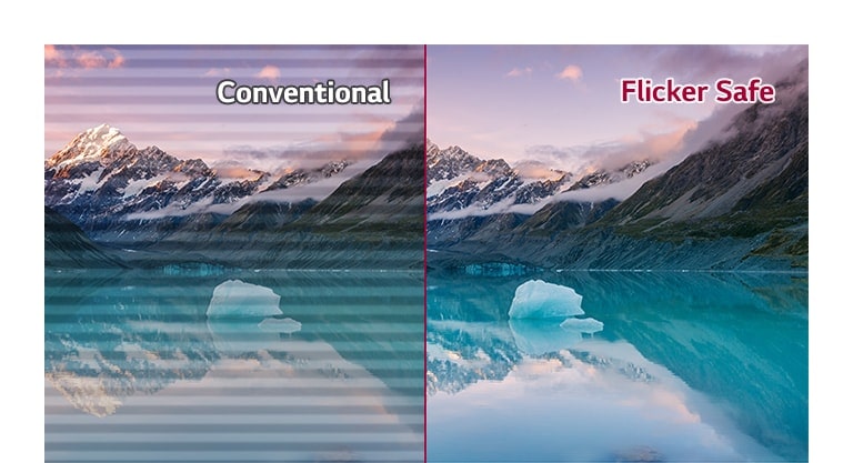 LG 27ML600S-W Flicker Safe