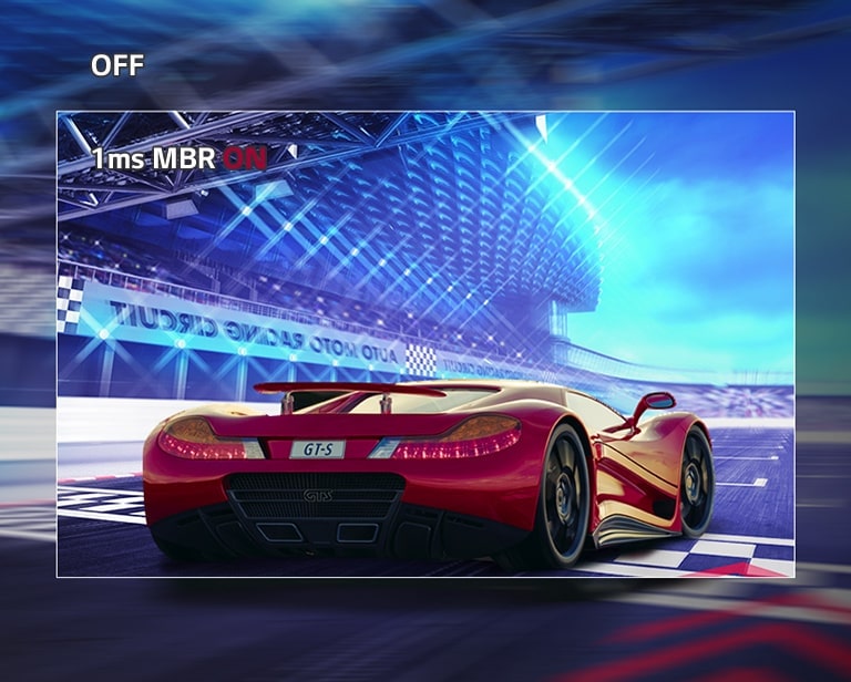 LG 27ML600S-W 1ms Motion Blur Reduction