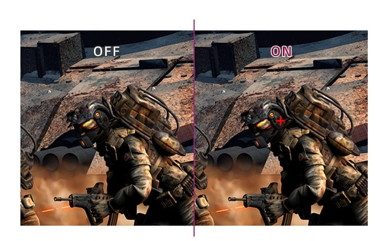 LG 27ML600S-W Crosshair