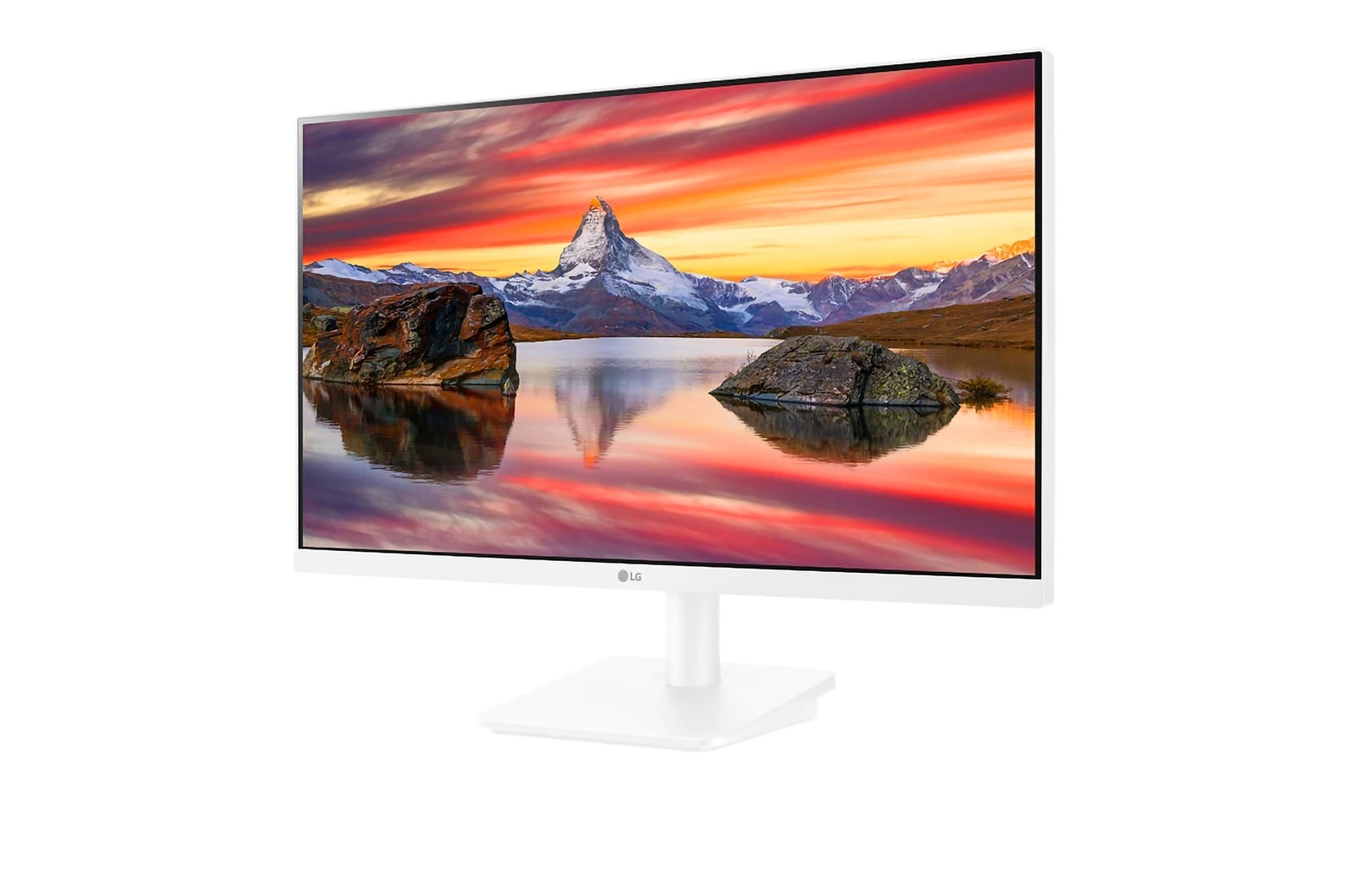 LG 27 (68.58cm) IPS Full HD Monitor with 3-Side Virtually Borderless Design, 27MP400-W