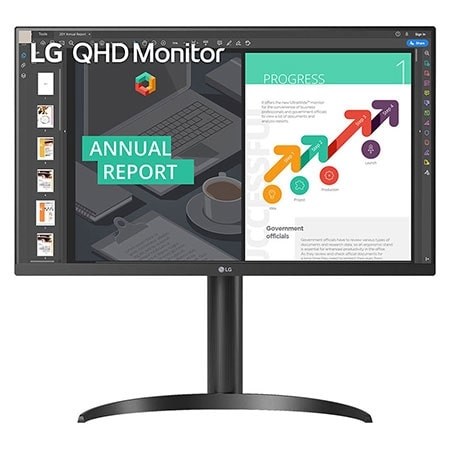 Buy 27 (68.58cm) QHD Ergo IPS Monitor - 27QN850-B | LG IN