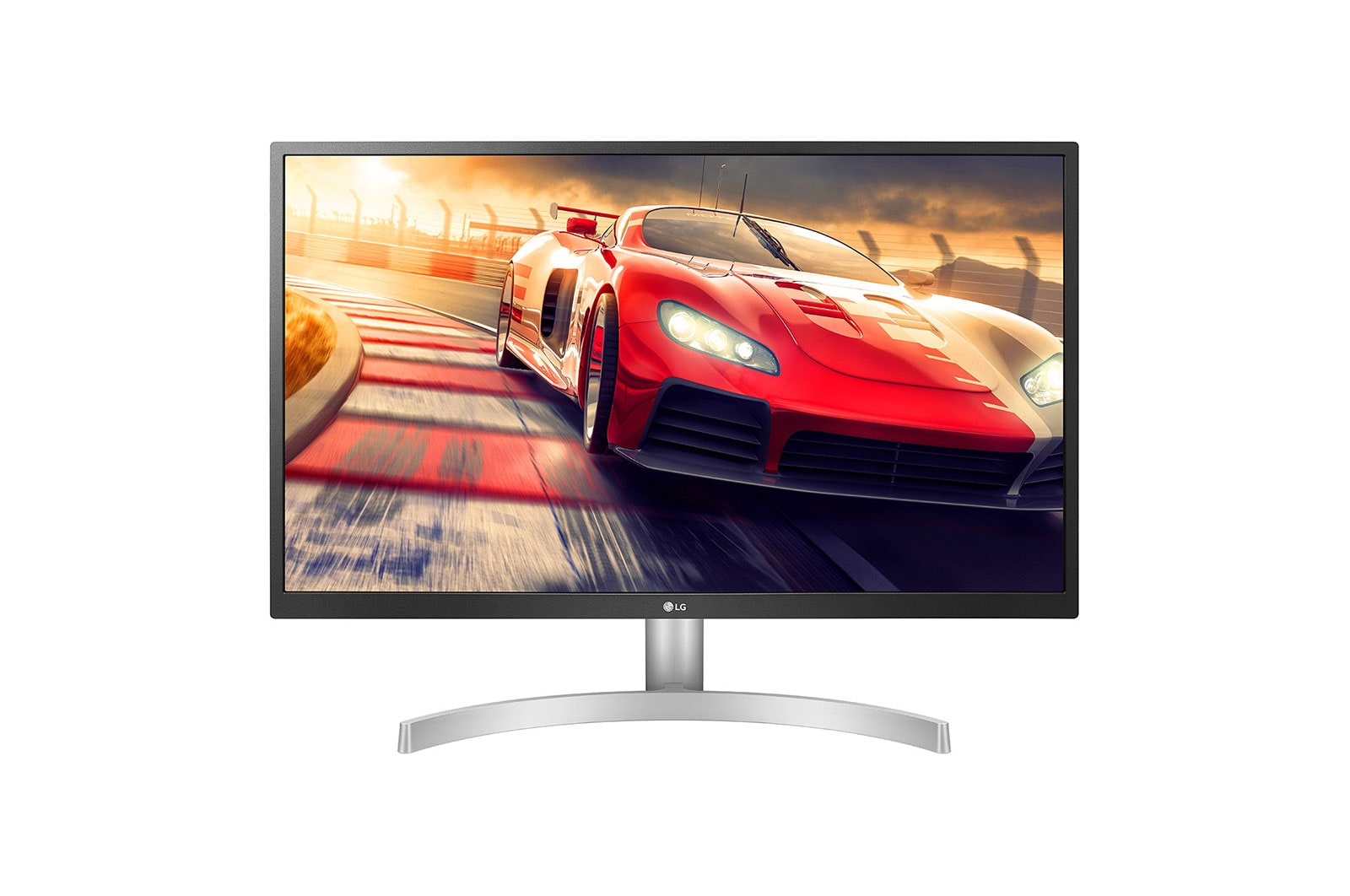 LG 27 (68.58cm) 4K Ultra HD IPS Panel White Colour Monitor 